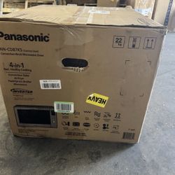 Panasonic HomeChef 4-in-1 Microwave OvenNN-CD87KS 1000W, 1.2 cu ft Easy Clean  Open box item appears new!  This Panasonic HomeChef 4-in-1 Microwave Ov