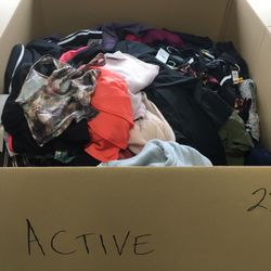Womens Activewear Clothing Box
