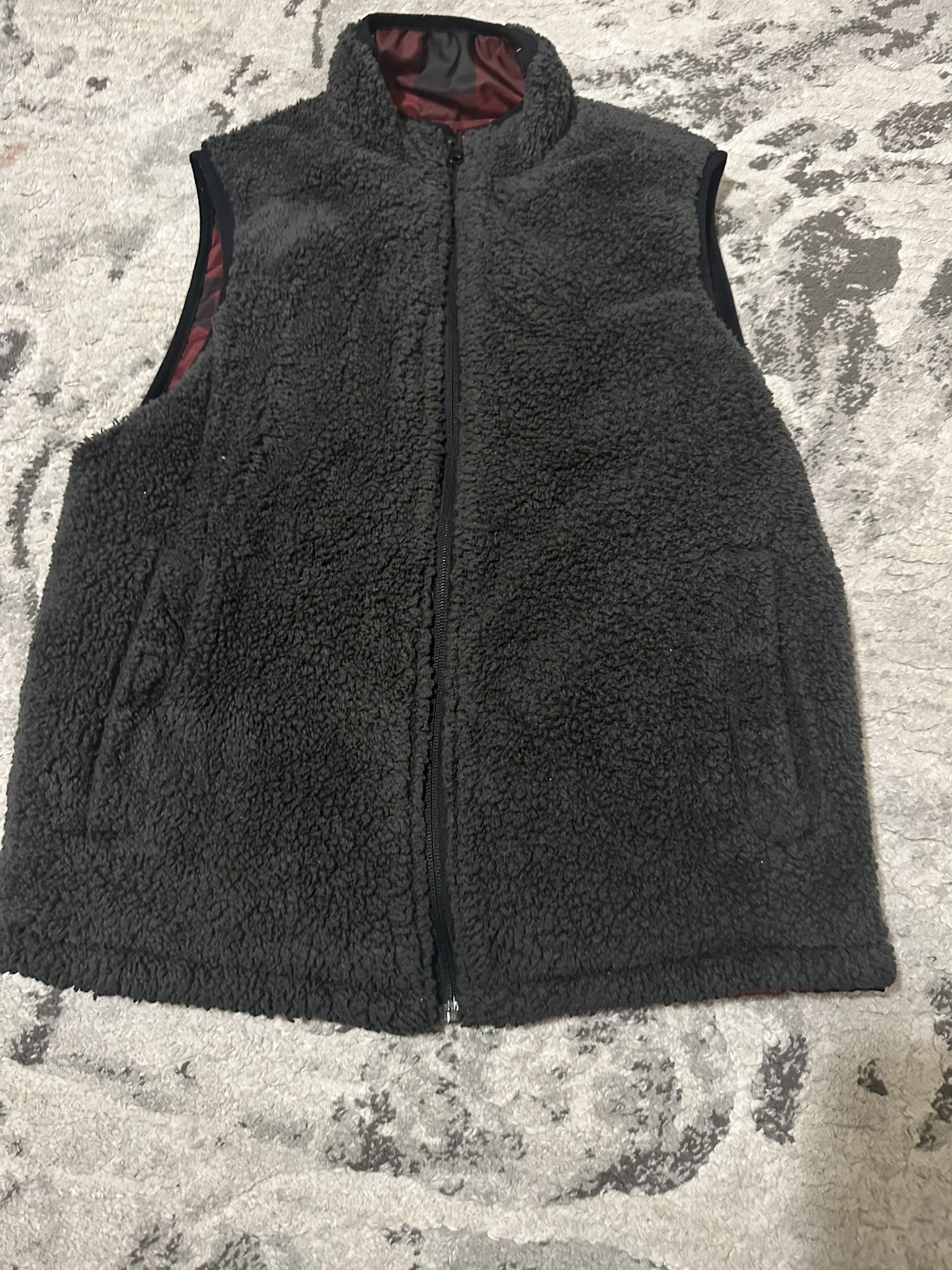 Black/checkered Vest