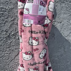 Hello Kitty Faux Fur Blanket