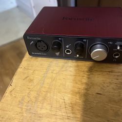 FOCUSRITE Scarlett’s Solo Audio Interface 