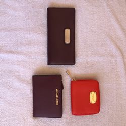 Wallets- MK, Marc Jacobs 