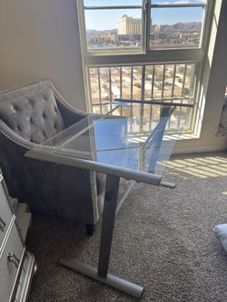 Beautiful Glass Desk