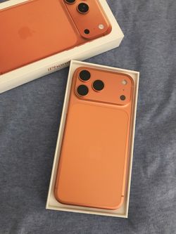 Apple iPhone 17 Pro max Orange Unlocked For Any Carrier