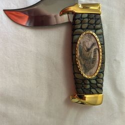 Franklin Mint Alligator Knife