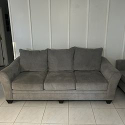 Nice Grey ReclinerCouch 