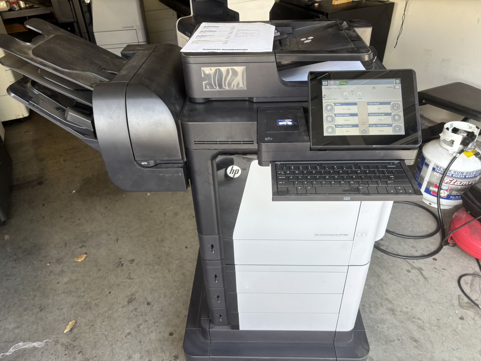HP LaserJet Enterprise FLOW MFP M630 Low Meter Only 24k Copies