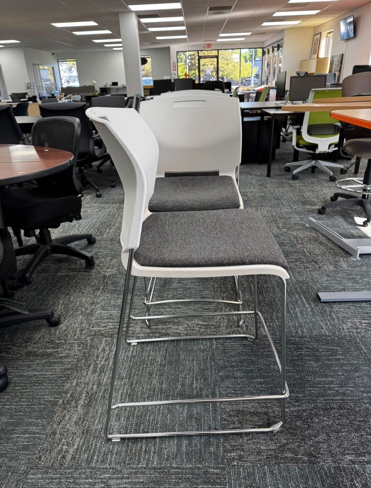 Counter height Office Stool | Break Room Chairs