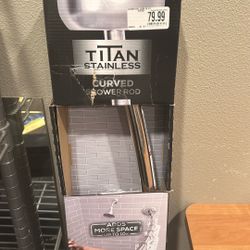 Titan Curved Shower Rod