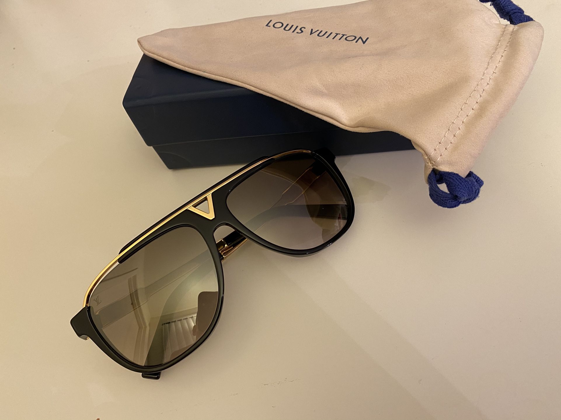 LOUIS VUITTON Z0936E Mascot Sunglasses Black