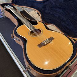 Washburn EA20-12N Mini Jumbo 12-String Acoustic Electric Guitar
