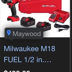 Milwaukee Impact Wrench 1/2