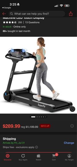 Tread mill new