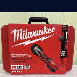 Milwaukee M12 Force Logic Press Tool Kit 