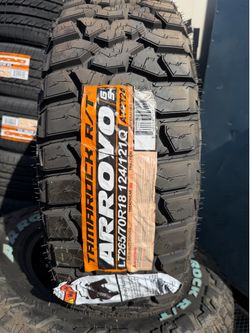 LT 265/70/18 Arroyo Rugged Terrain Tires