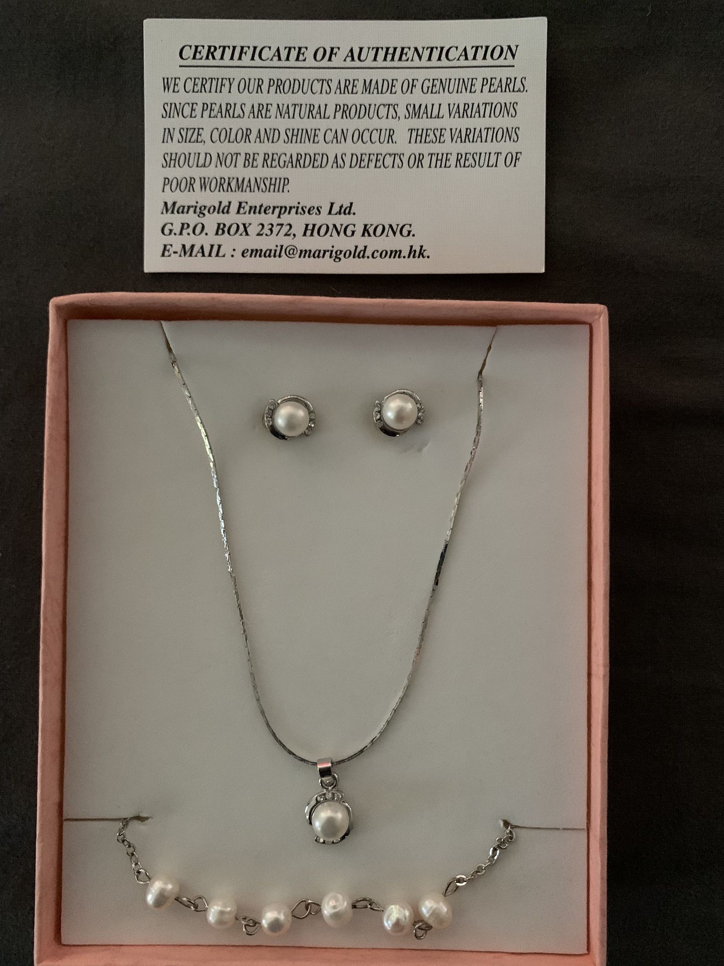 Genuine Pearl Set 