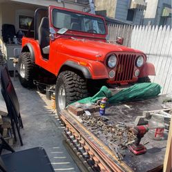 1980 Cj 5  Jeep  6 Cilindros  Transmisión 4
