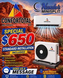 🥶🥵Ac unit one ton mini split system uses 115v
