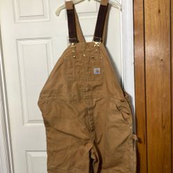 Carhartt Overalls 54x 30