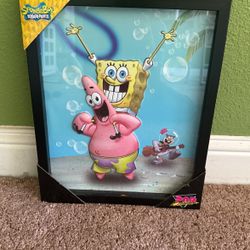 Rare Nickelodeon, Spongebob Squarepants Picture Art