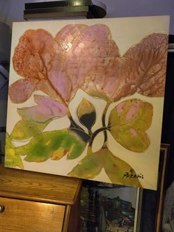 Decorative canvas frame