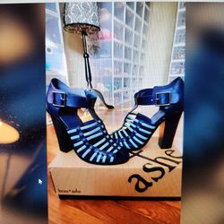 Blue And Navy Heels