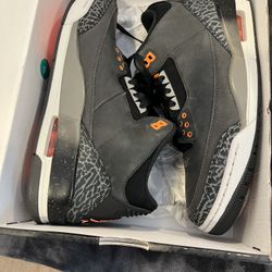 Jordan 3 Fear 2023 Size 9.5 Men