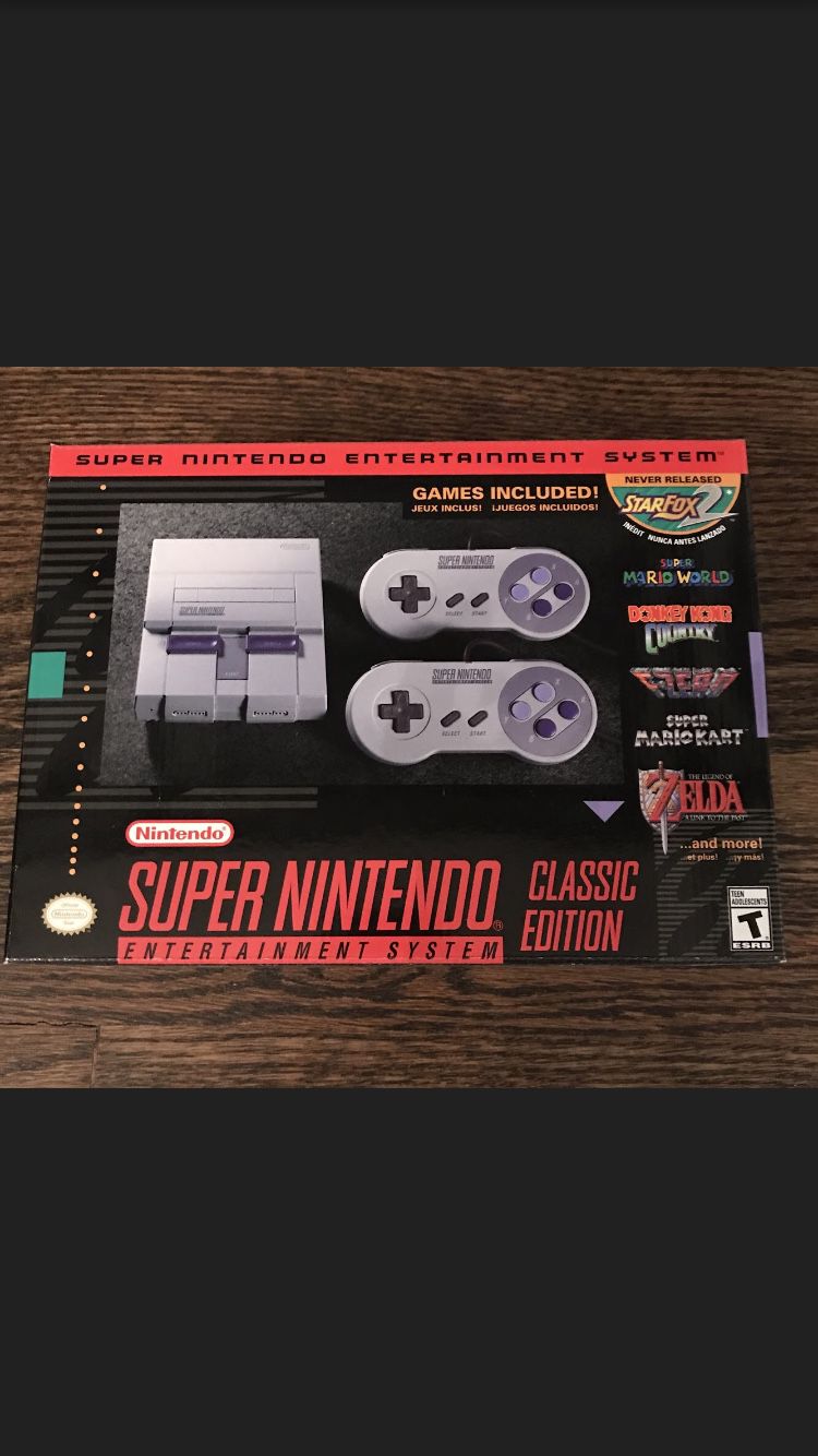 *NEW* Super Nintendo Classic - SNES - NIB