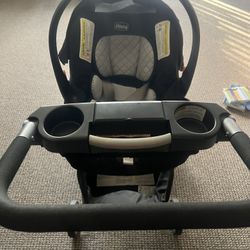 Chico Key Fit Car Seat, Stroller Frame And Car Seat Base