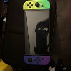 Nintendo switch oled Splatoon Edition