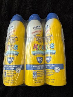 BRAND NEW BANANA BOAT, KIDS SUNSCREEN, SPF 110