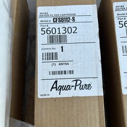 Aqua pura filters