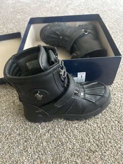Polo Ralph Lauren Boots Little Kid Sz 1
