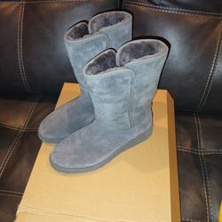 Size 10 Gray Ugg Boots 