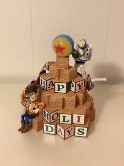 2022 Light Up Toy Story Happy Holidays Popcorn Bucket 