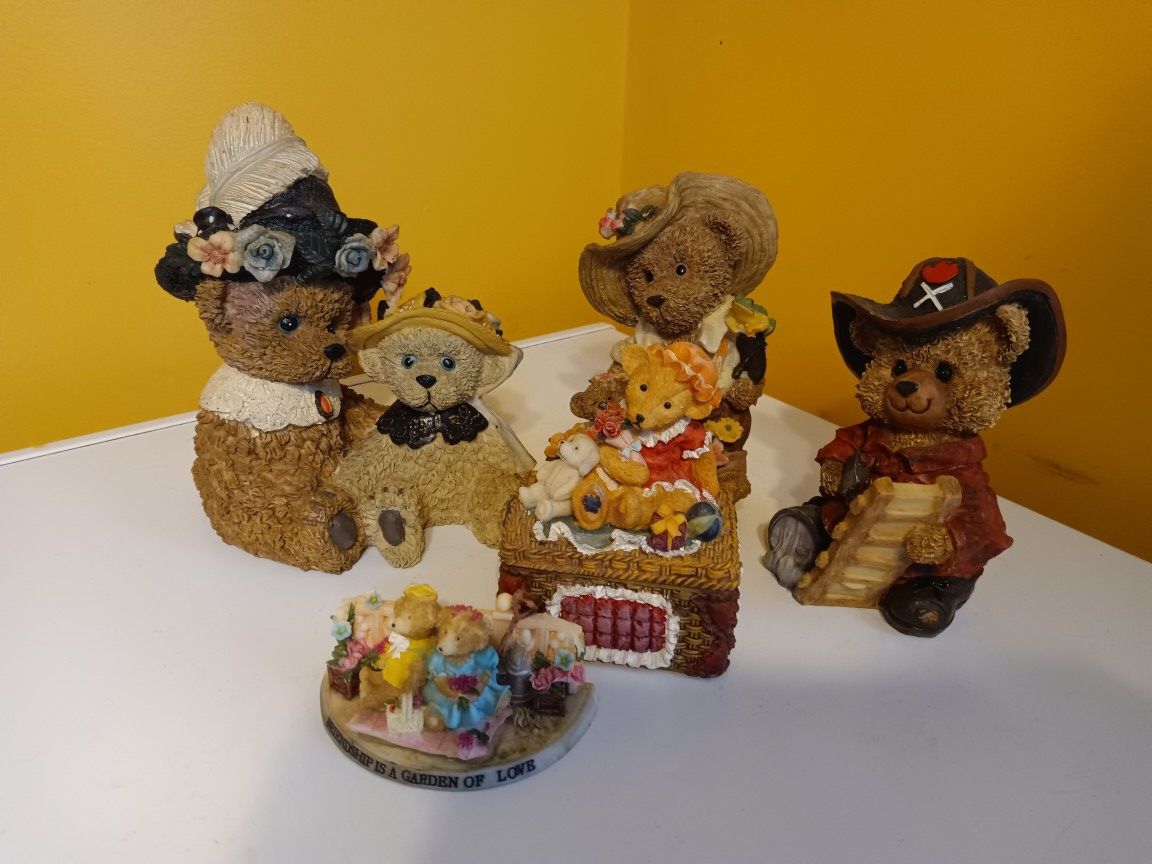 Teddy Bear Figurines