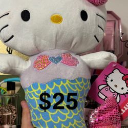 Mermaid Hello Kitty Plushie 