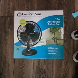 Comfort Zone 12in Fan