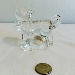 lenox crystal cat figurine
