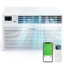 ROVSUN 8000-BTU Medium Room 115-Volt White Through-the-Wall Air Conditioner with Remote