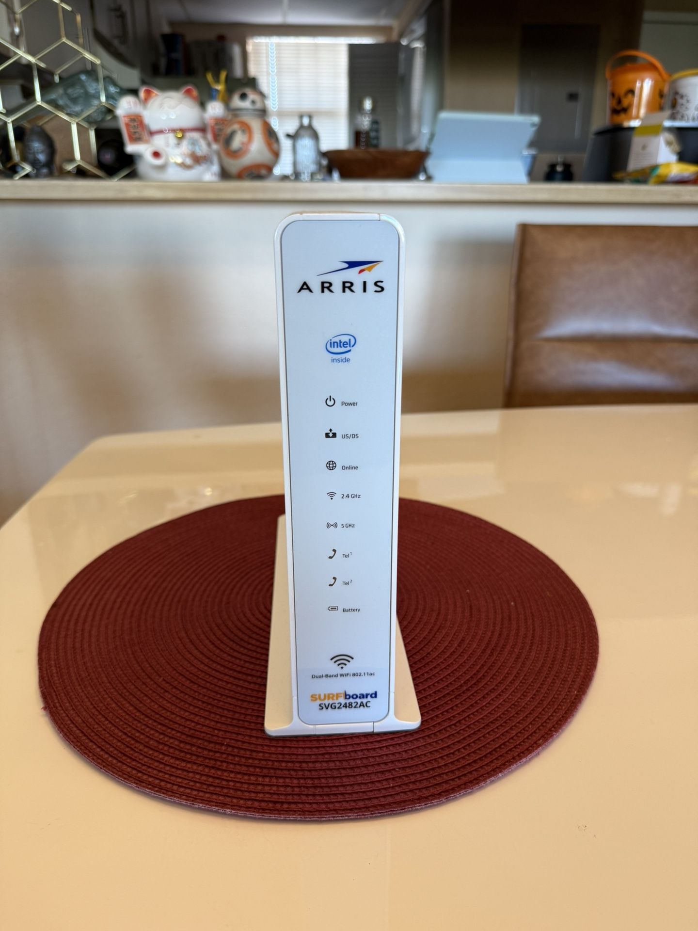ARRIS SVG2482AC 24x8 Voice Cable Modem with Dual-Band Wi-Fi