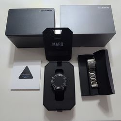 Garmin Marq Aviator (Gen 2) Smartwatch - Silver (010-02648-00)