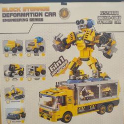 Kids 6in1 Transforming Toy Set