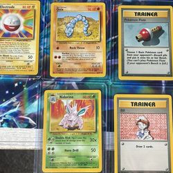 MINT 1995 Pokemon card Lot 