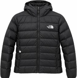 The North Face Womens Minoqua Down Hooded jkt 600 DOWN TNF BLACK / Large