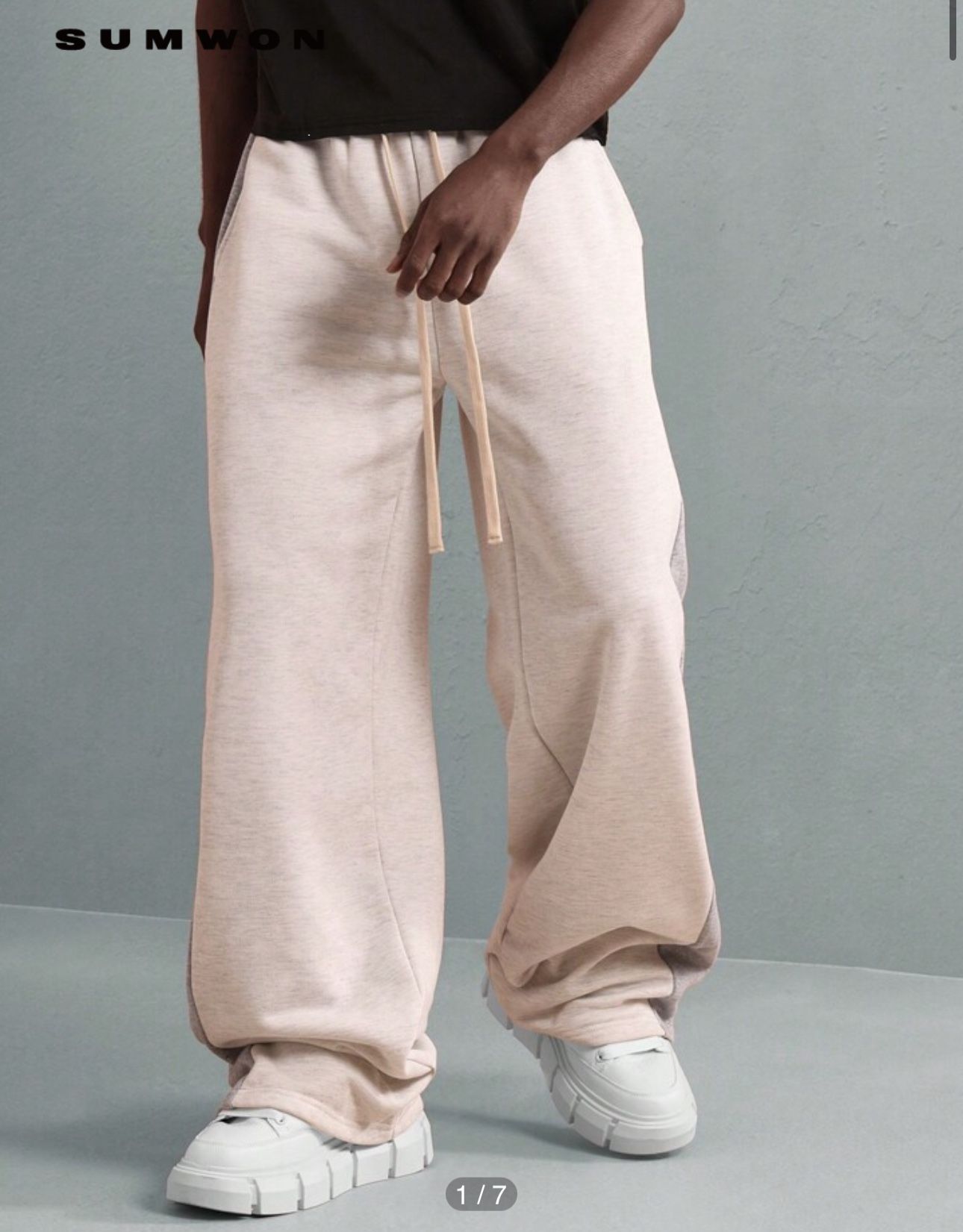 Two toned joggers
