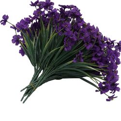 Brand New Artificial Flowers  Outdoor Plant No Fade Fake Flowers