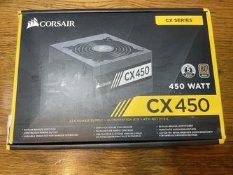 Corsair CX Series™ CX450 - 450 Watt 80 PLUS® Bronze Certified ATX PSU