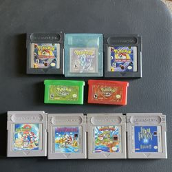 Nintendo Game Boy And Nintendo Ds Games 