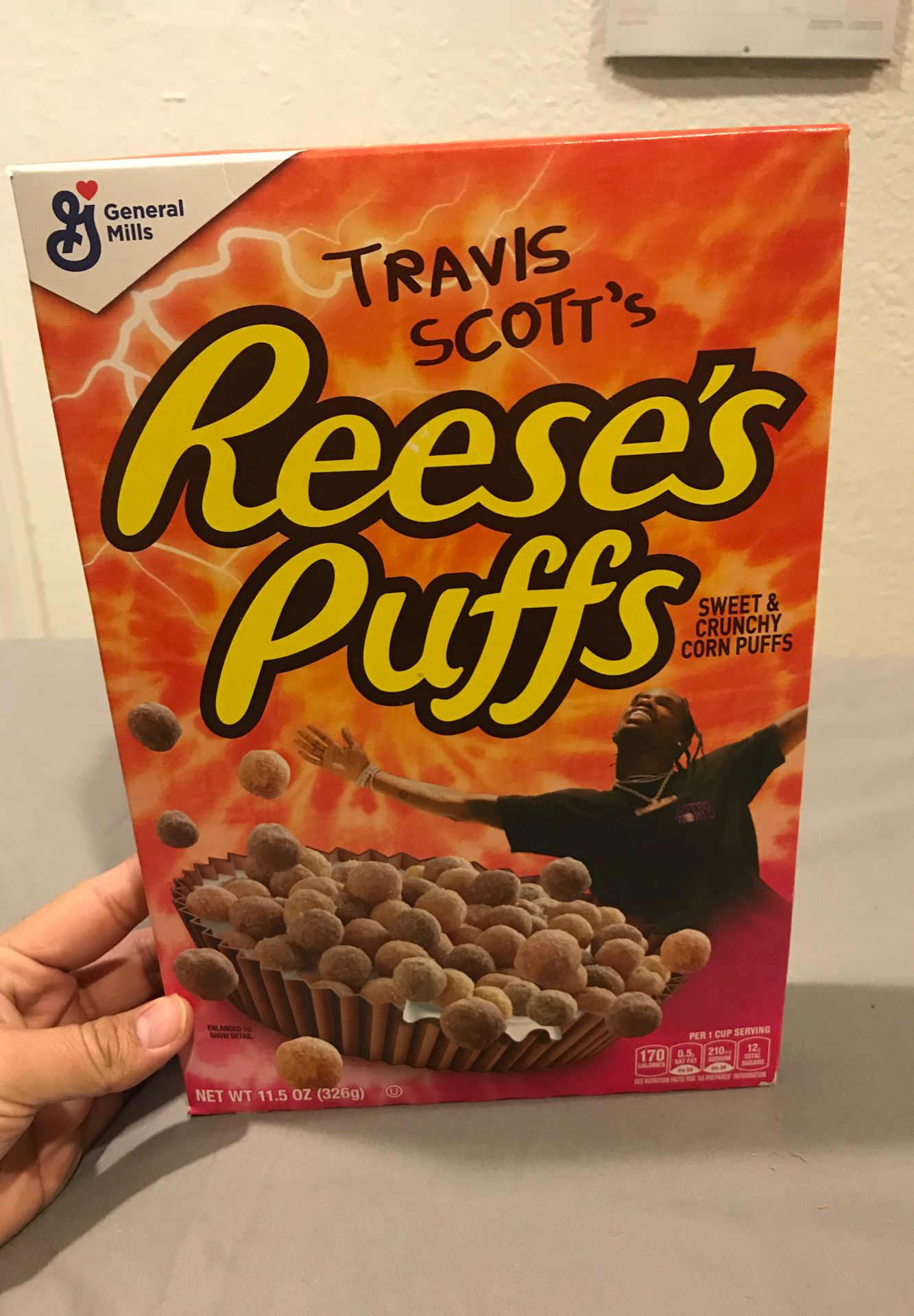 Travis Scott’s Reese’s Puffs